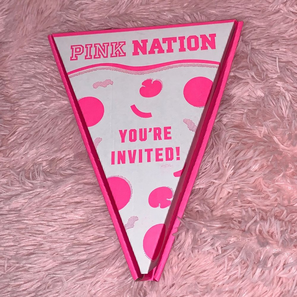 Victoria's Secret PINK Pizza Case with Box